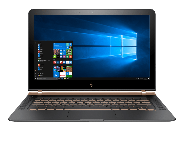 HP Elitebook Spectre Pro 13 featuring windows 10