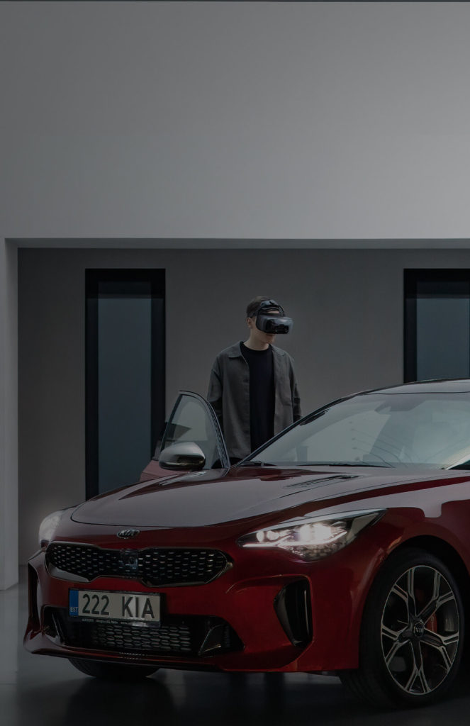 A Varjo VR headset