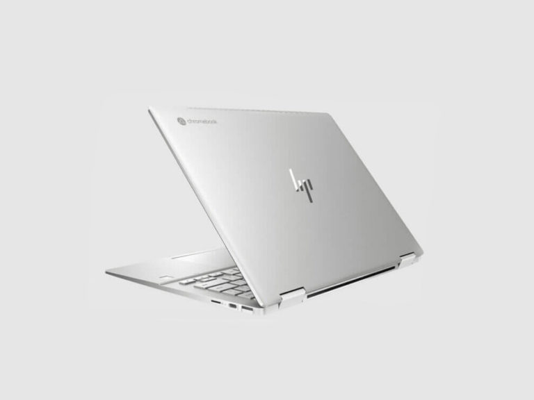 An HP chromebook laptop