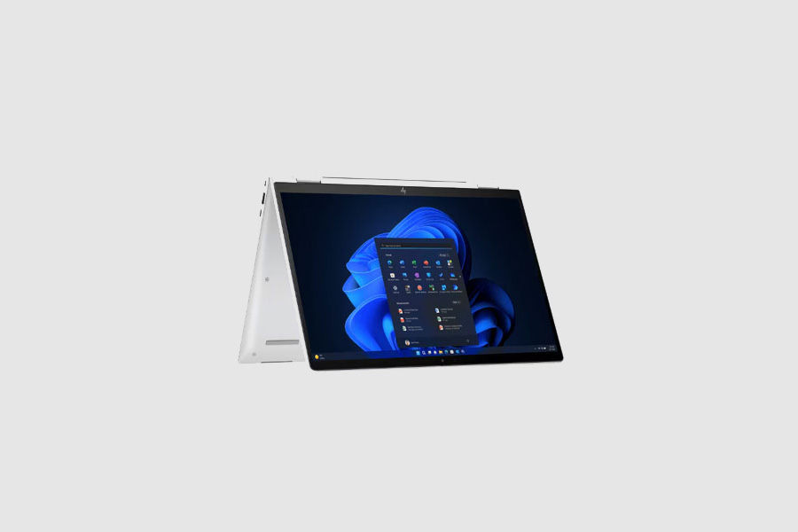 An HP Elitebook laptop