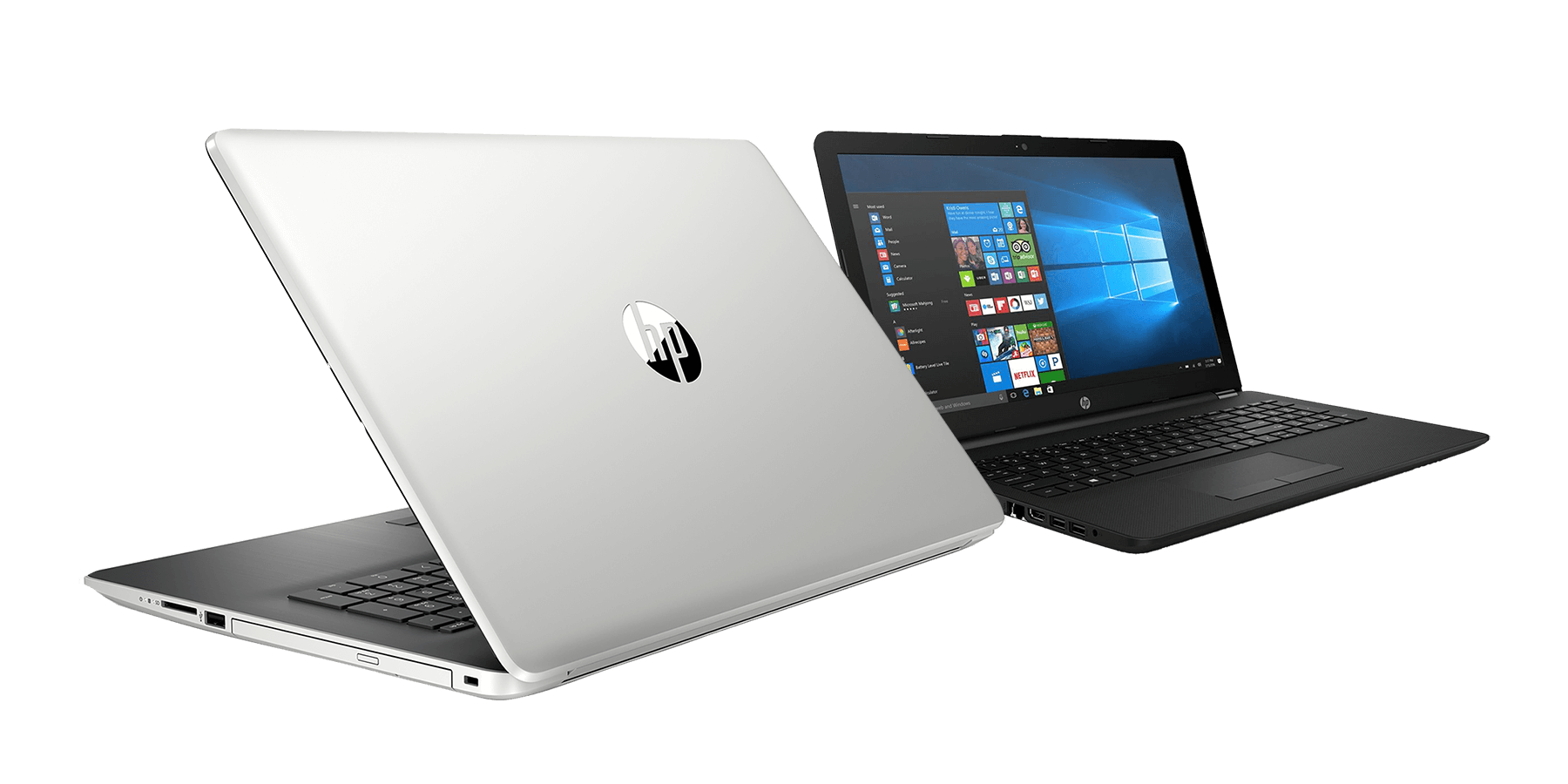 Two HP laptops